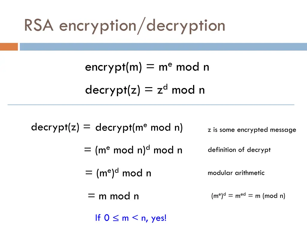 rsa encryption decryption 4