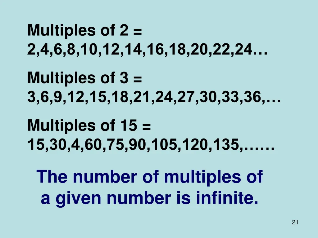 multiples of 2 2 4 6 8 10 12 14 16 18 20 22 24