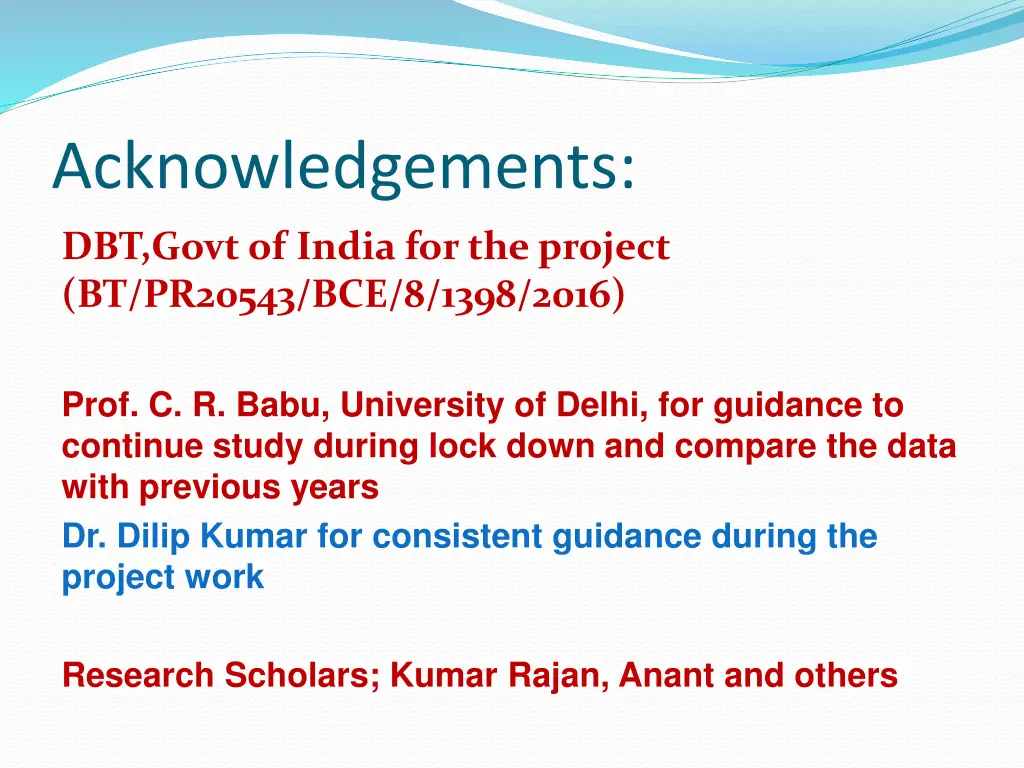 acknowledgements