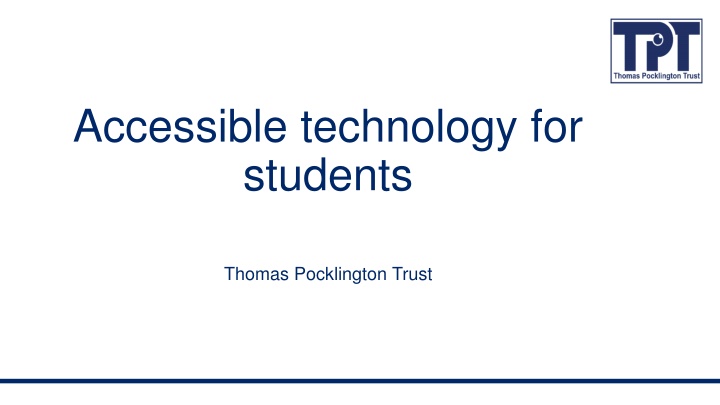 accessible technology for students