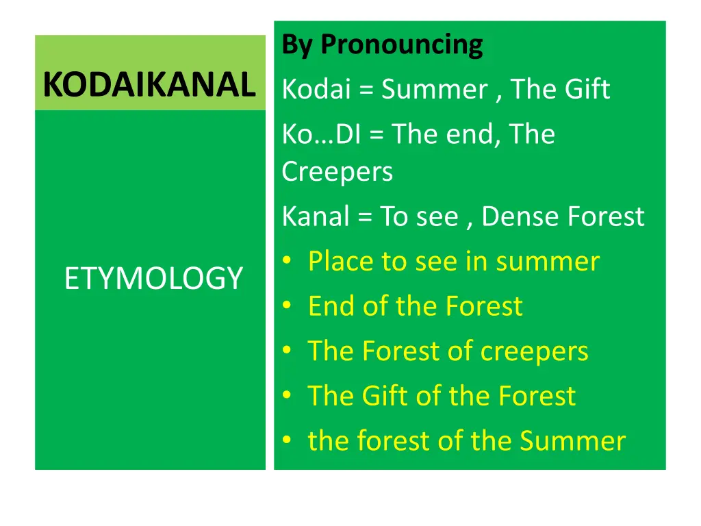 by pronouncing kodai summer the gift