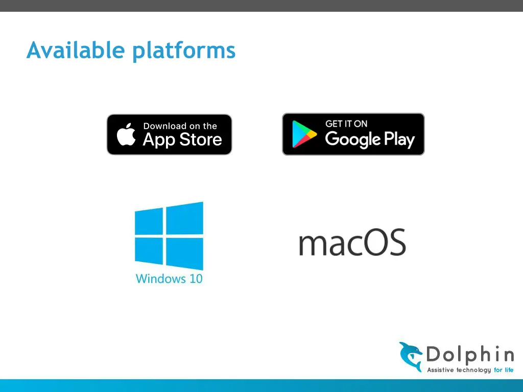 available platforms