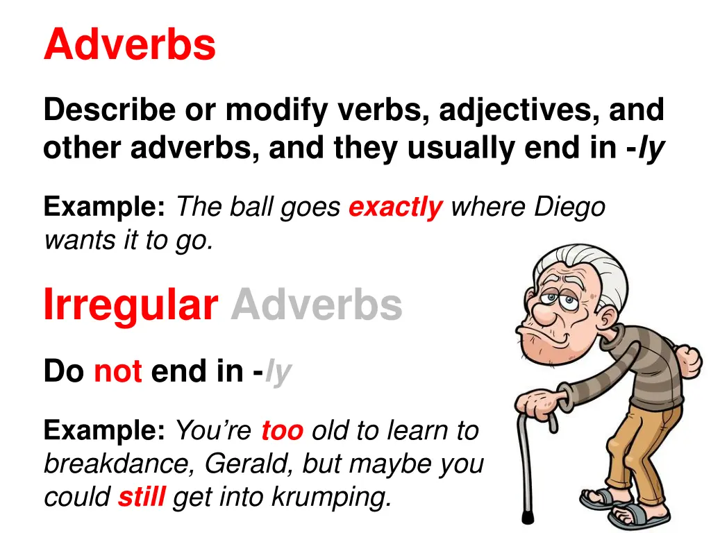 adverbs