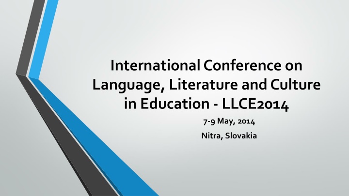 international conference on language literature