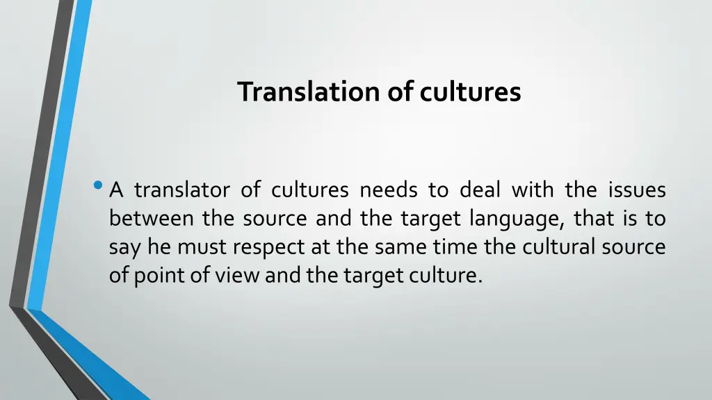 translation of cultures