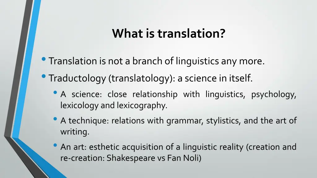 what is translation 1