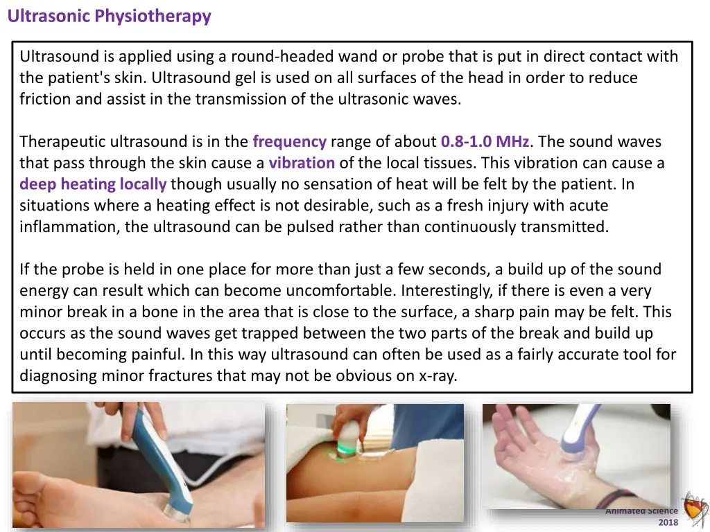 ultrasonic physiotherapy