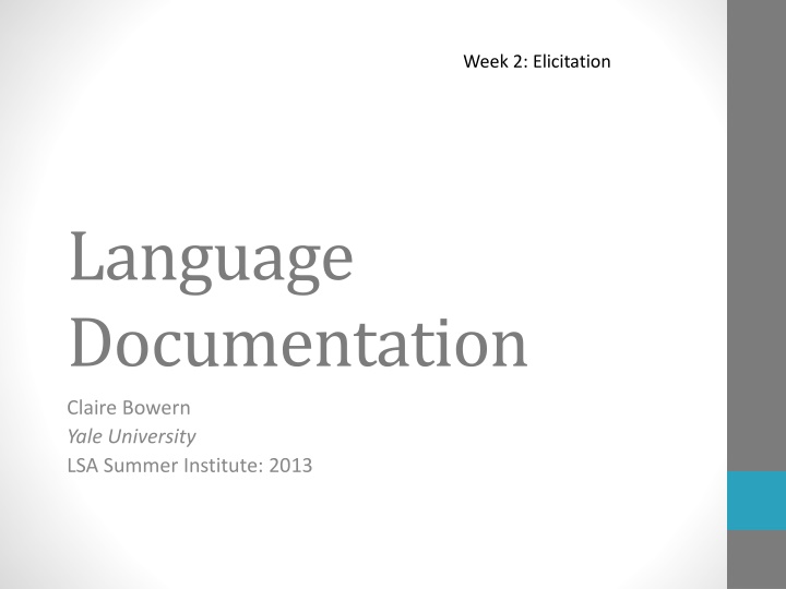 week 2 elicitation