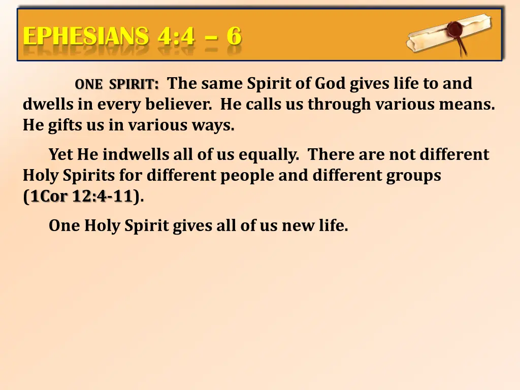 ephesians 4 4 6 3