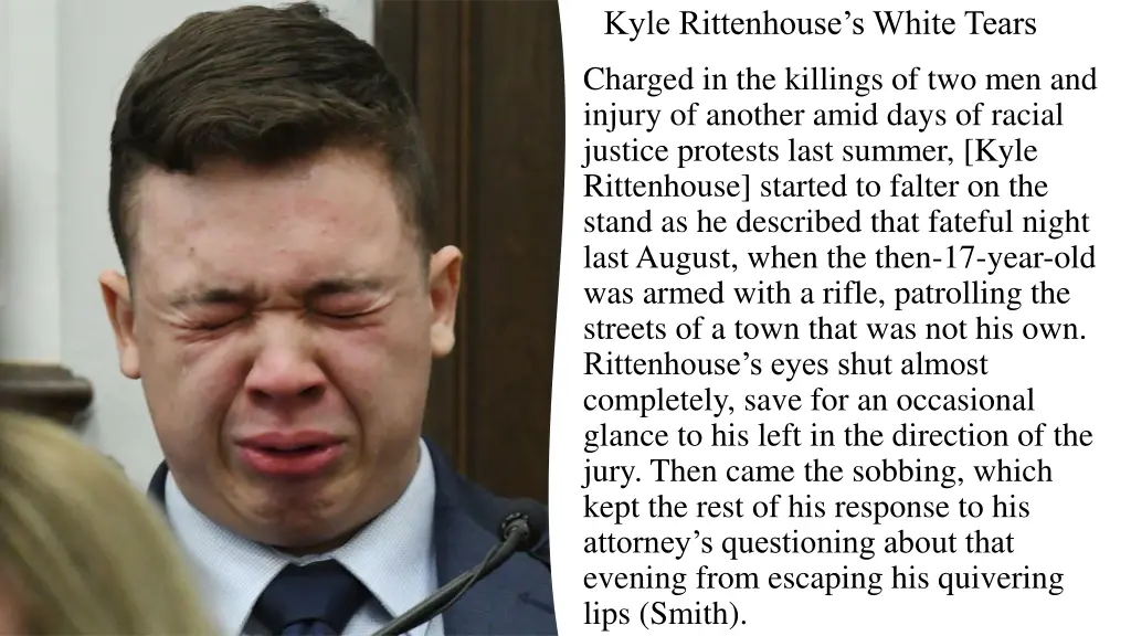 kyle rittenhouse s white tears