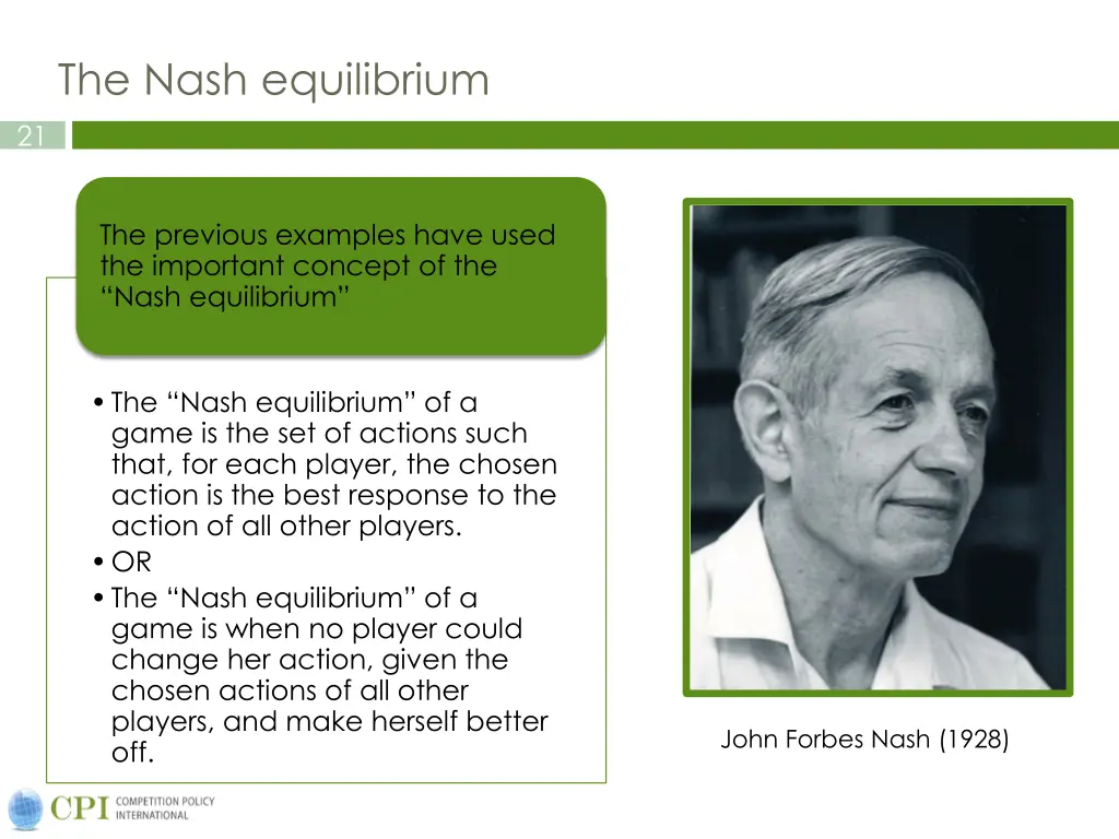 the nash equilibrium