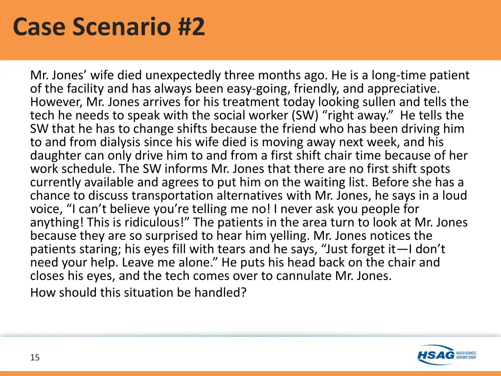 case scenario 2