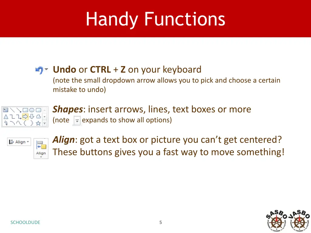 handy functions