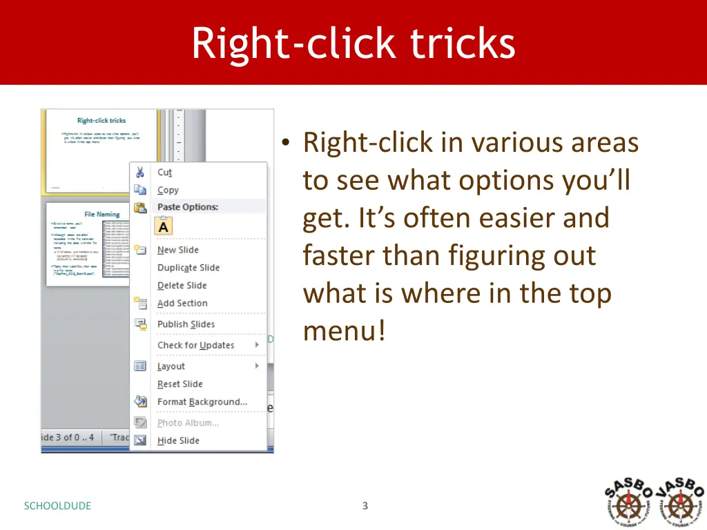 right click tricks