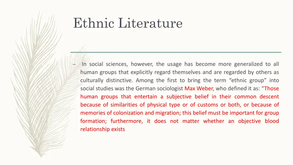 ethnic literature 2