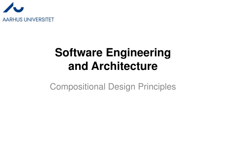 software engineering and architecture