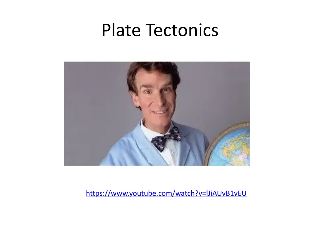 plate tectonics