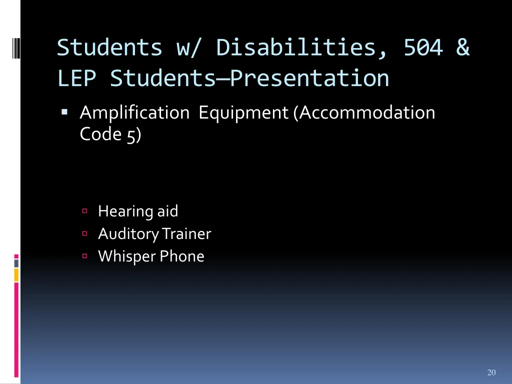 students w disabilities 504 lep students 2