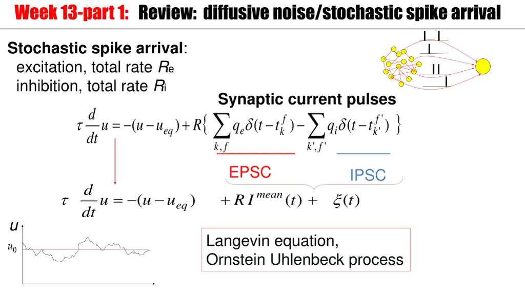 week 13 part 1 review diffusive noise stochastic