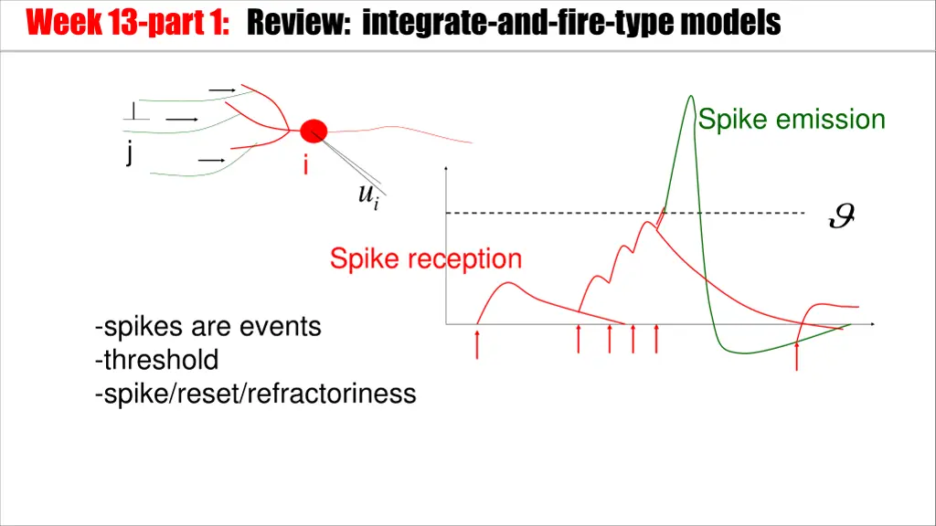 week 13 part 1 review integrate and fire type