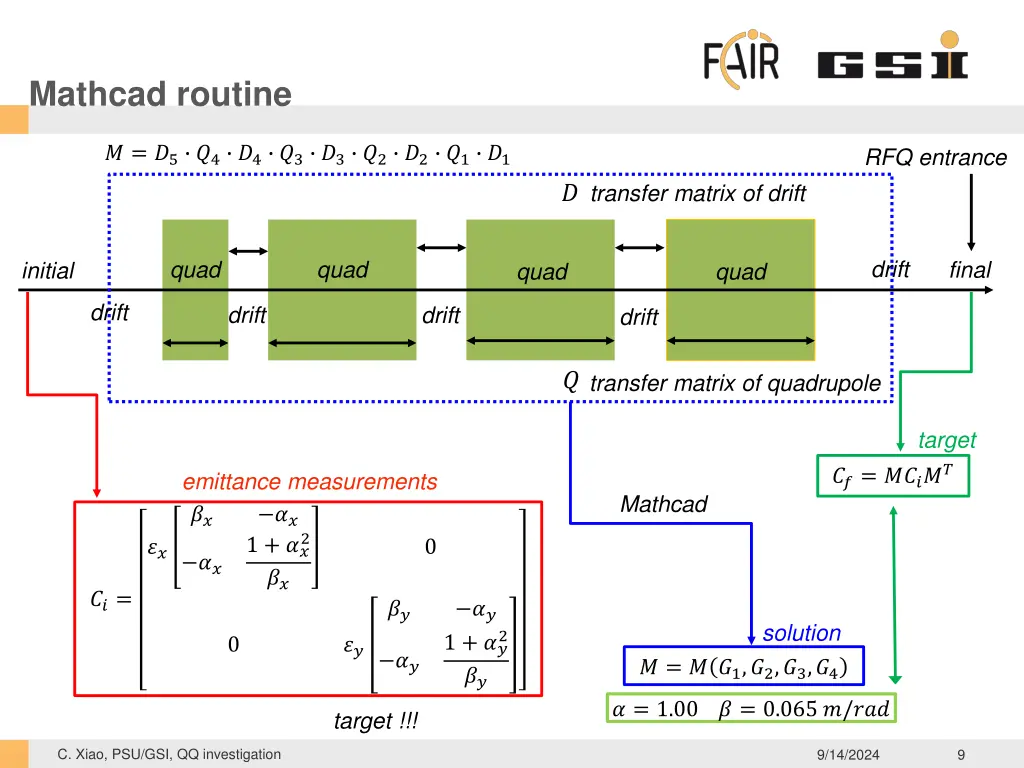 mathcad routine