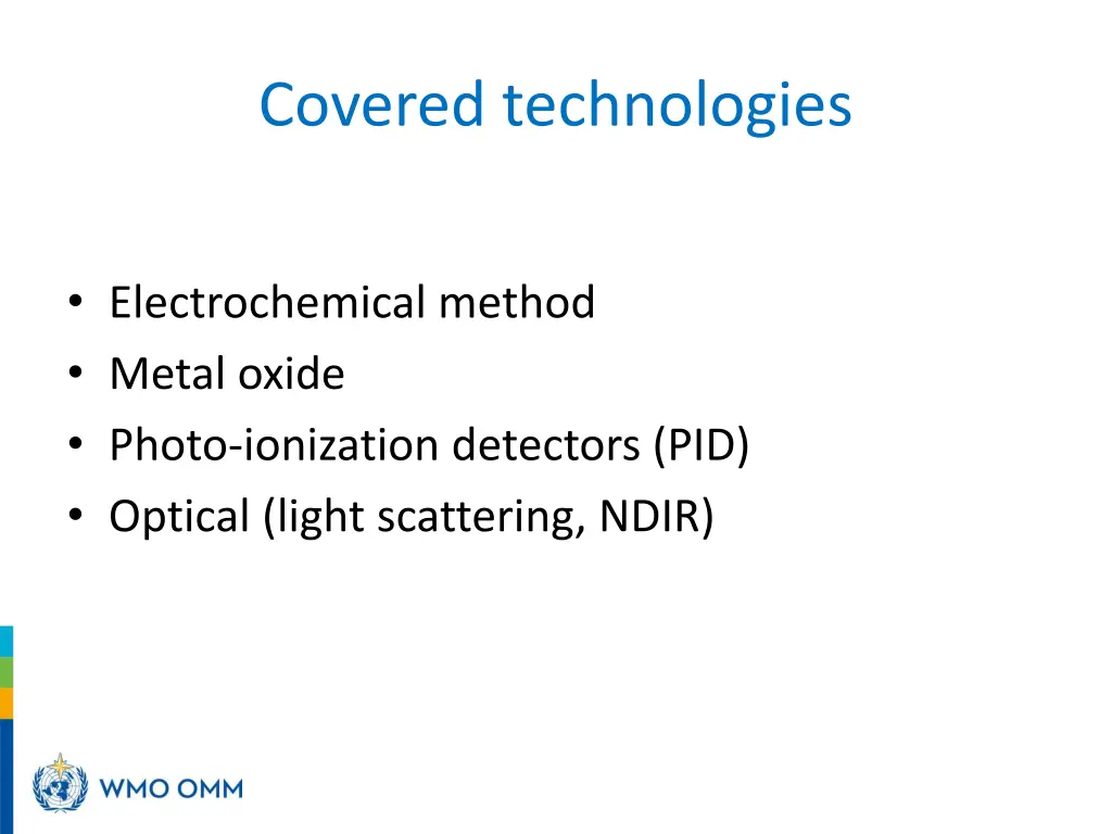 covered technologies