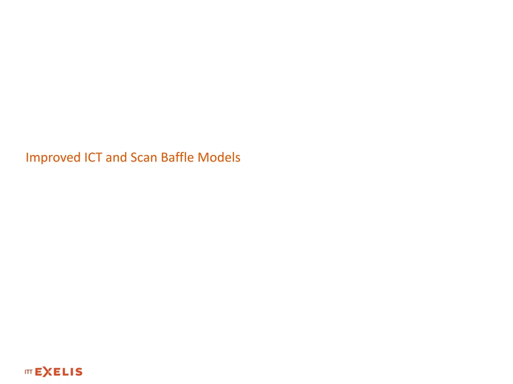 improved ict and scan baffle models