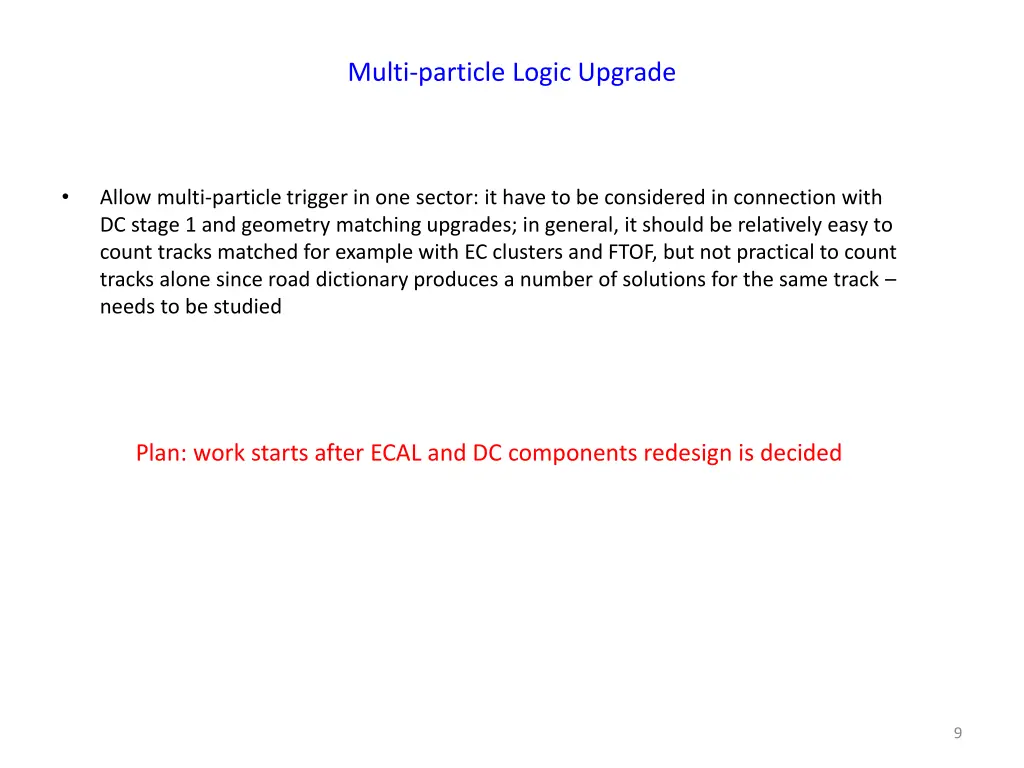 multi particle logic upgrade