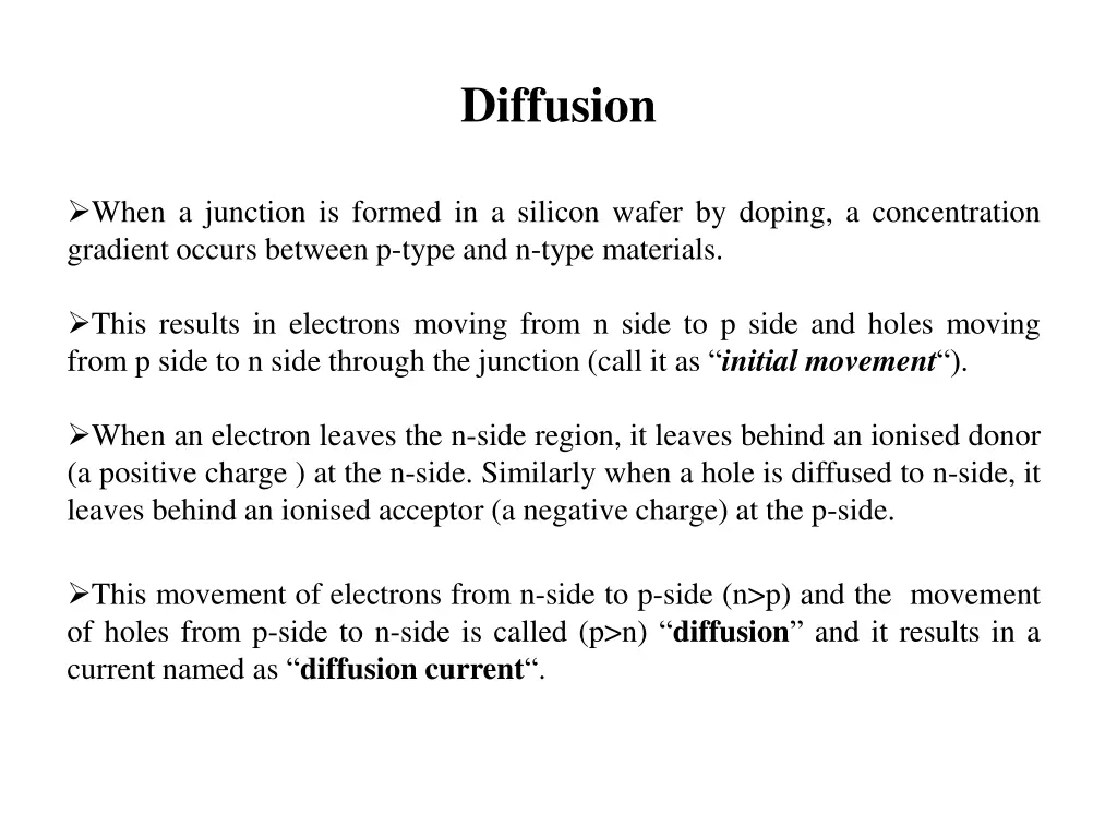 diffusion