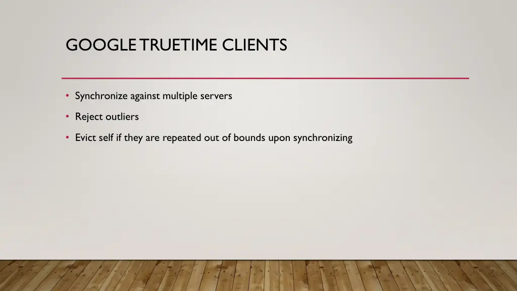 google truetime clients