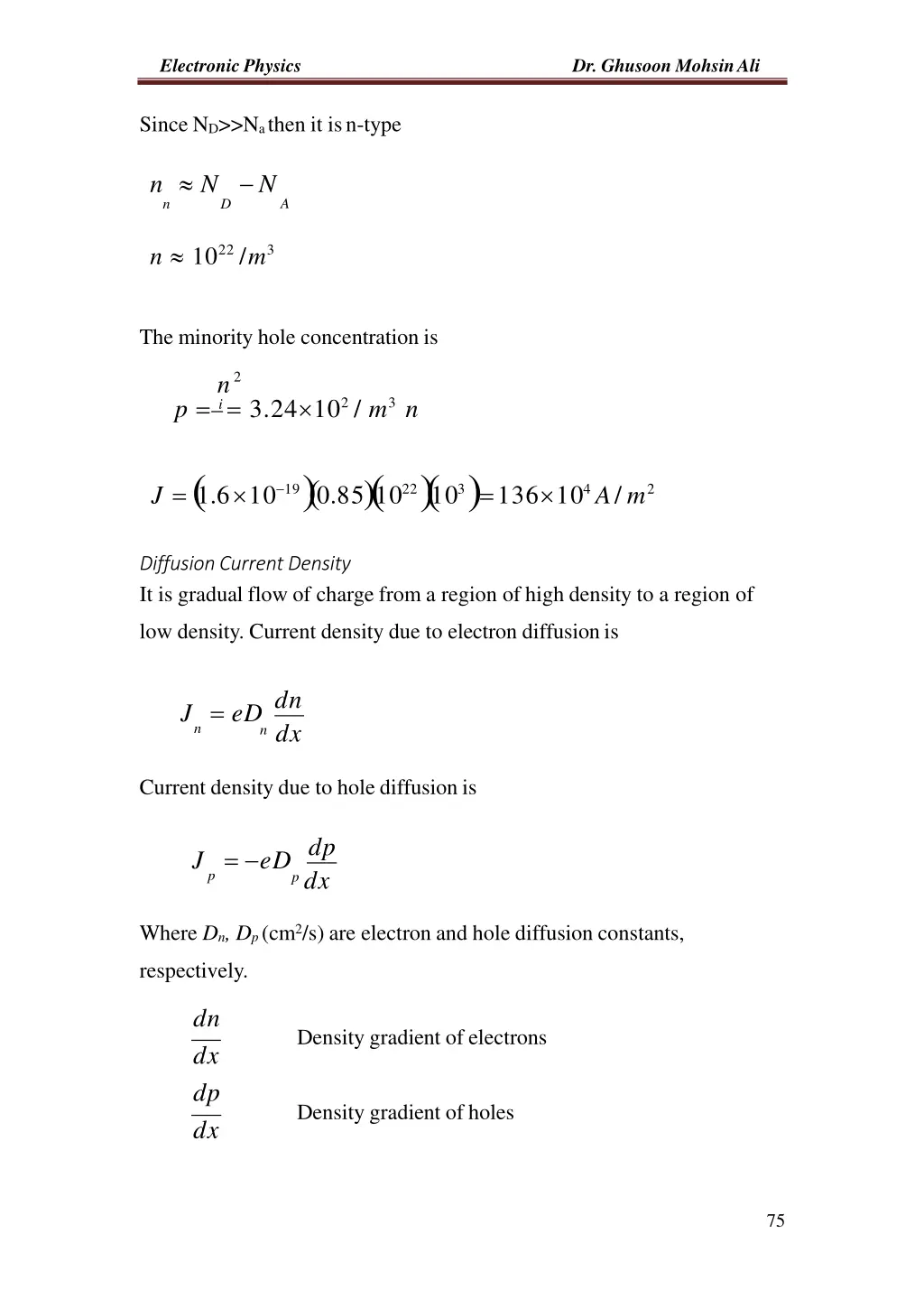 electronic physics 2