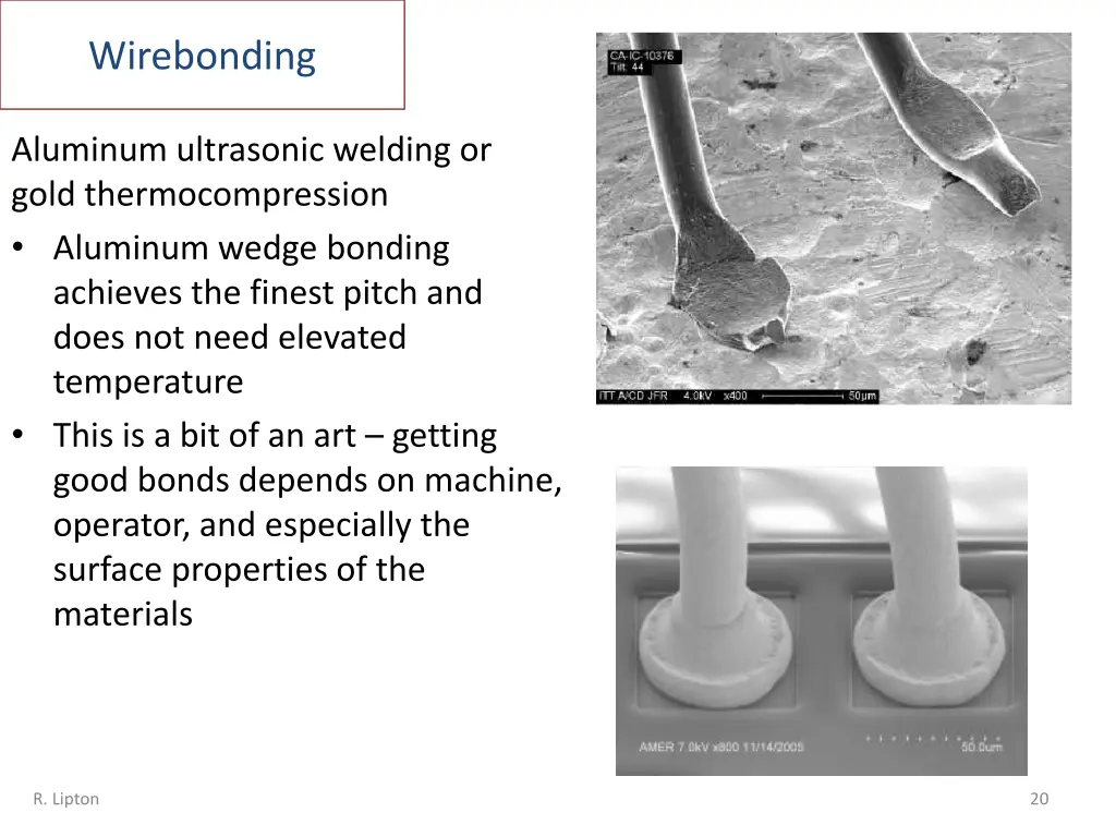 wirebonding