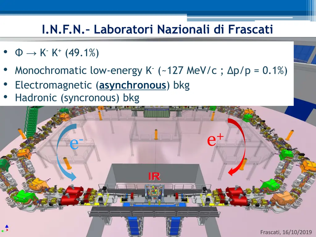 i n f n laboratori nazionali di frascati