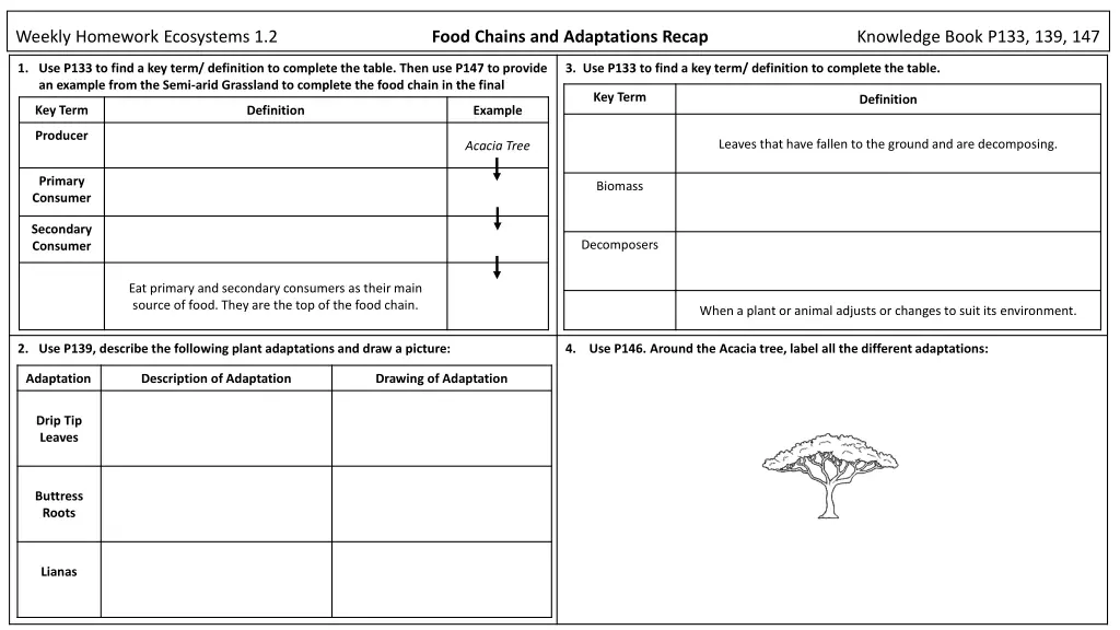 weekly homework ecosystems 1 2