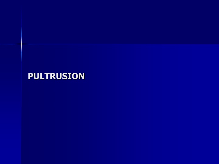 pultrusion