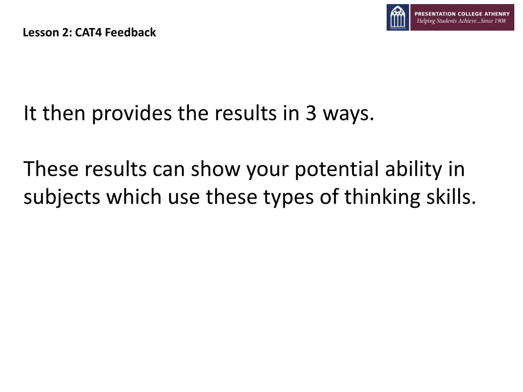 lesson 2 cat4 feedback 4