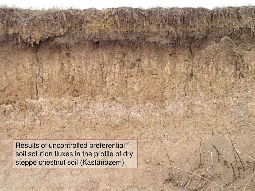 results of uncontrolled preferential soil