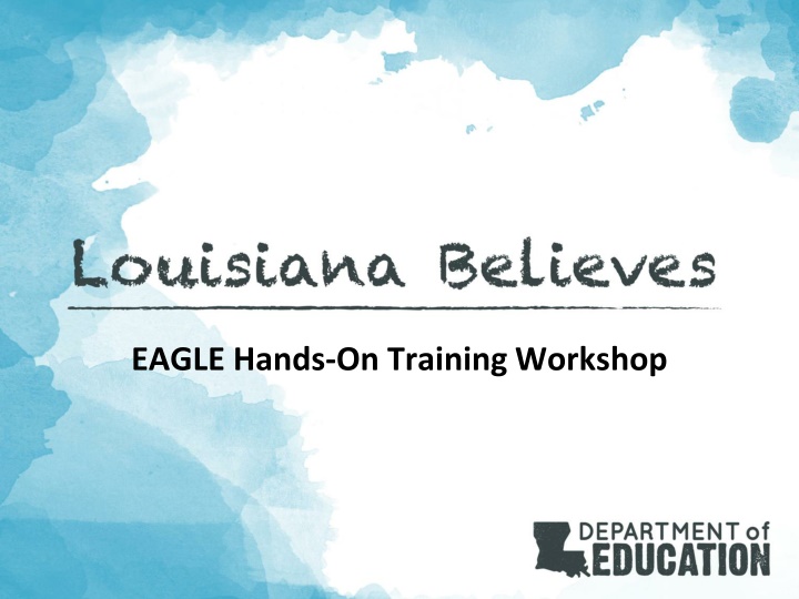 eagle hands on training workshop