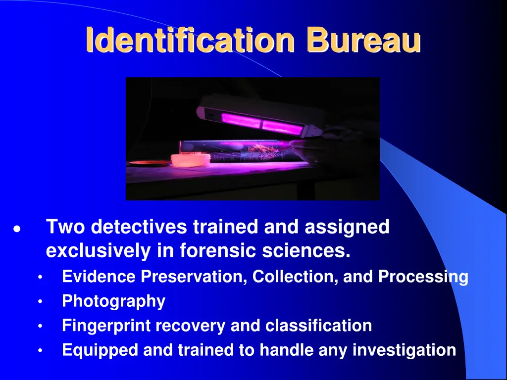 identification bureau