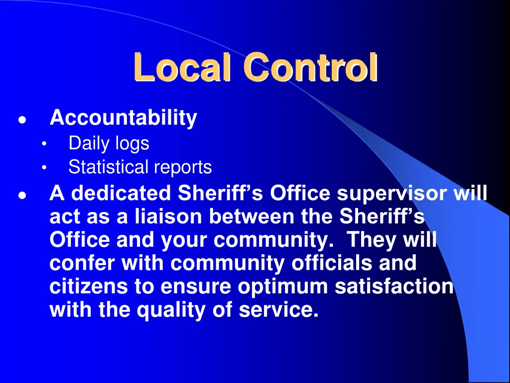 local control 2