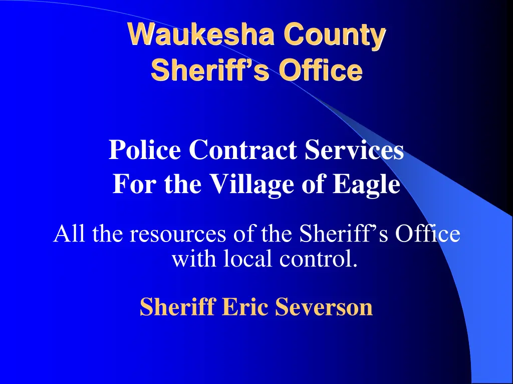 waukesha county sheriff s office 1