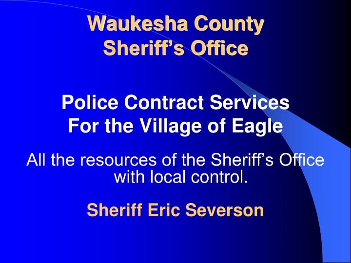 waukesha county sheriff s office