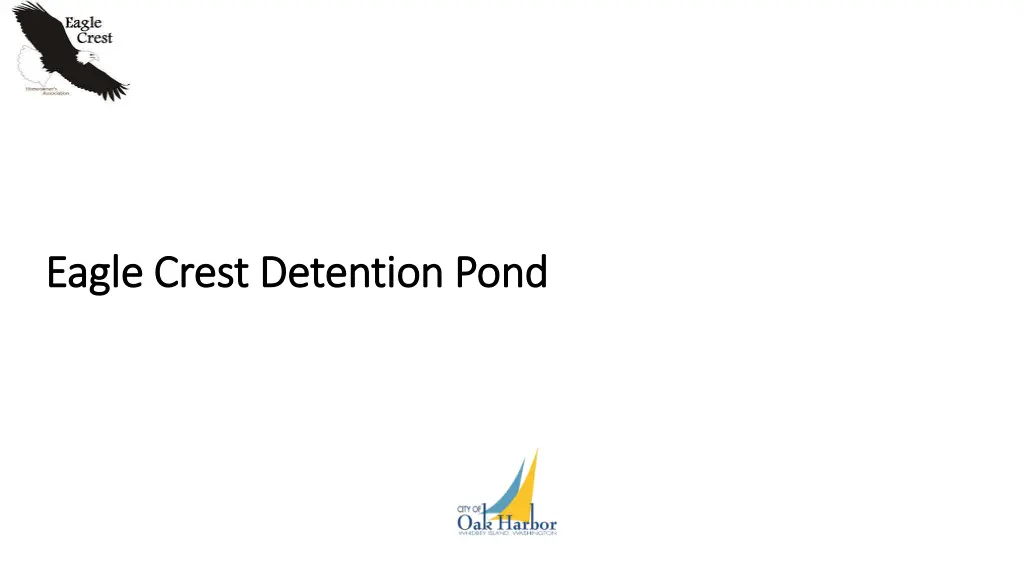 eagle crest detention pond eagle crest detention