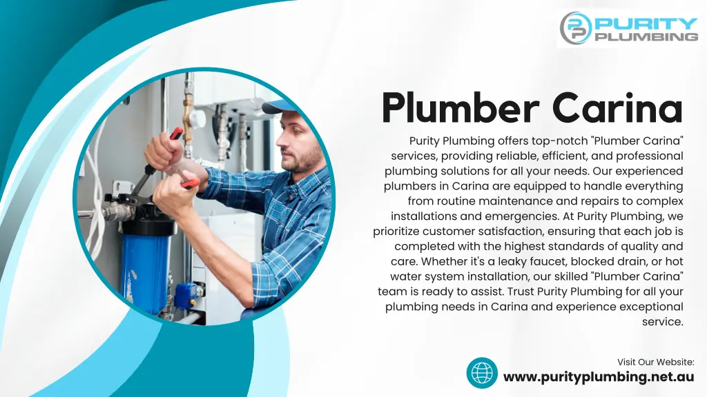 plumber carina purity plumbing offers top notch