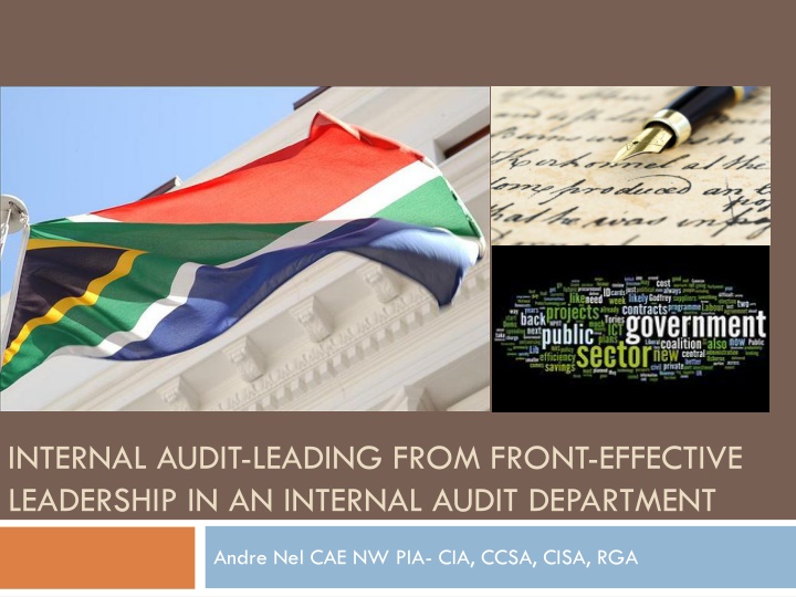 internal audit leading from front effective