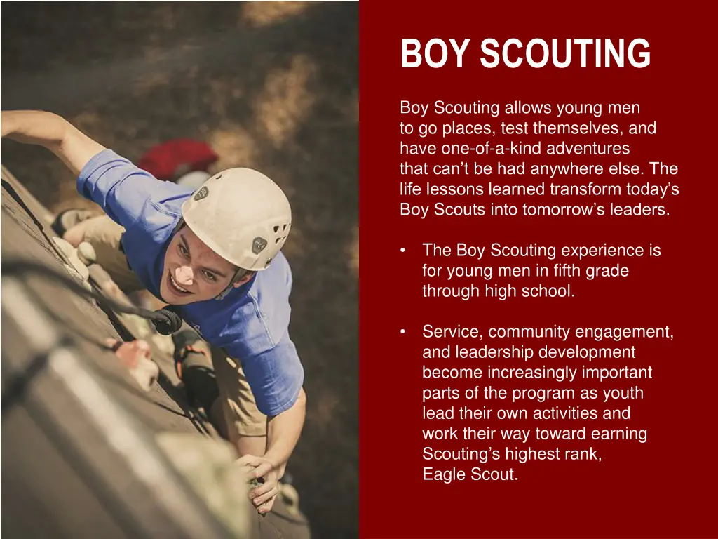 boy scouting