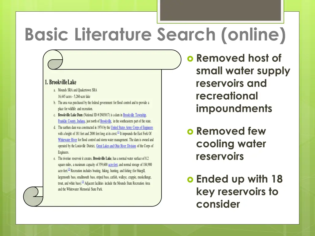 basic literature search online