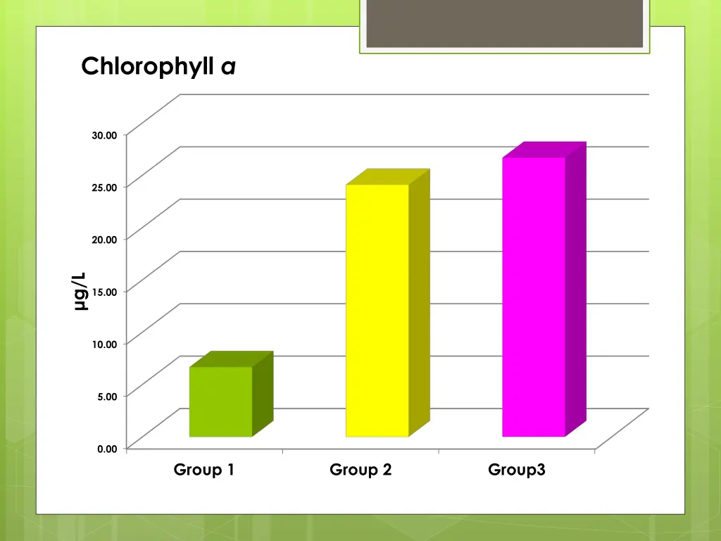 chlorophyll a