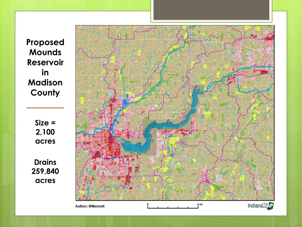 proposed mounds reservoir in madison county