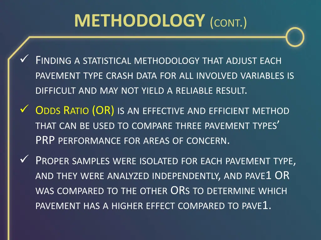 methodology cont 1